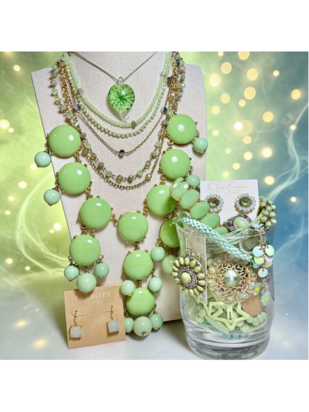 Seafoam Dream Mystery Jewelry Jar